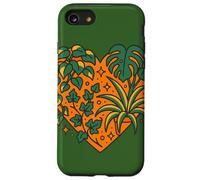 Plante d'intérieur Love Heart Monstera Pothos Araignée Vignes Coque pour iPhone SE (2020) / 7 / 8