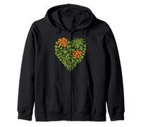 Plante d'intérieur Love Heart Monstera Pothos Araignée Vignes Sweat à Capuche