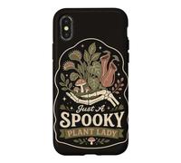 Plante effrayante Lady Gothique botanique Vénus Flytrap Art Coque pour iPhone X/XS
