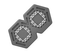 Plante en étain pour processeur de soudure avec tapis en silicone double face pour les amateurs de soudure latérale