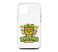 Plante en Pot avec Inscription « Thumbs Up » Coque pour iPhone 12/12 Pro