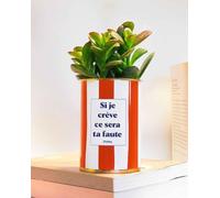 Plante Facile à Entretenir - Si Je crève ce Sera ta faute - Plante en Pot Personnalisé