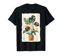 Plante Monstera Art Japonais Vintage Plante d'intérieur Cadeau T-Shirt