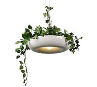 Plante nordique lampes suspendues bricolage ciel jardin E27 lampe Pot de fleur lampe suspendue salle à manger Restaurant luminaires décor à la maison suspension lampe abat-jour blanc Change for the