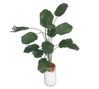 Plante pour maison de poupée,Plante feuillue à l'échelle 1:12,Plante feuillue miniature,Plante verte pour maison de poupée,Bananier pour maison de poupée,Plante miniature pour maison de poupée