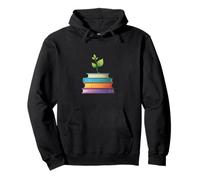 Plante poussant de Livres Illustration Sweat à Capuche