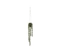 Plante suspendue artificielle Mica Decorations Senecio Vert Plastique H56xl9xL9cm