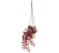 Plante Suspendue en Pot Atmosphera Créateur d'intérieur Lour 60cm Rouge Imprimé G