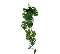 plante tombante monstera artificiel 85cm vert - 189134