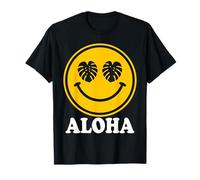 Plante Tropicale d'été Monstera Leaf Smile Aloha Hawaii Beach T-Shirt