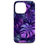 Plante Tropicale Monstera Feuille Botanique Coque pour iPhone 13 Pro