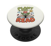Plante Une Graine Lire PopSockets PopGrip Adhésif