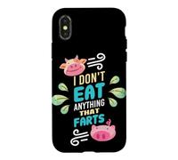 Plante végétarienne végétalienne Qui Aime régime éthique sans Viande Herbivore Coque pour iPhone X/XS