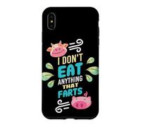Plante végétarienne végétalienne Qui Aime régime éthique sans Viande Herbivore Coque pour iPhone XS Max