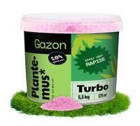 PLANTEMUS Engrais pour Gazon Effet Vert Turbo pour 175 m² | Microcristaux Ultrasolubles | Vert Intense en 7-9 Jours | Engrais Azoté - Technologie Allemande 5.5 kg