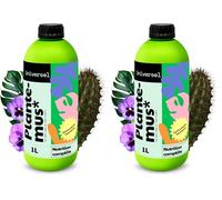 PLANTEMUS Engrais Universel Liquide Plantes d'Intérieur d'Extérieur, Fleurs, Arbres, Arbustes, Fertilisant Nutritionnel Qualité Professionnelle, 1 L (Lot de 2)