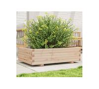 Plantenbak 90x60x26,5 cm massief grenenhout847343