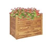 Vidaxl Lit Surélevé De Jardin 110x60x84 Cm Bois Massif D'acacia