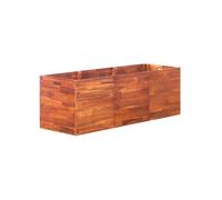 Plantenbak verhoogd 150x50x50 cm acaciahout44030