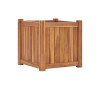 Vidaxl Lit Surélevé 40x40x40 Cm Bois De Teck Solide