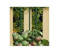Plantenstaken 30 st 150 cm staal groen319370