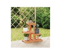 Plantenstandaard 58x25x51 cm massief vurenhout362870
