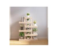 Vidaxl Support à Plantes 85x25x109,5 Cm Bois Massif De Pin