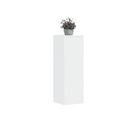 vidaXL Supports pour plantes 2 pcs blanc 33x33x100 cm bois d'ingénierie
