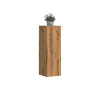 vidaXL Supports pour plantes 33x33x100 cm Chêne artisanal, bois d'ingénierie – Lot de 2