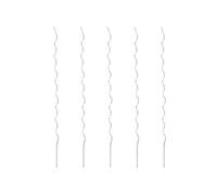 vidaXL Supports de plantes en spirale Acier galvanisé 110 cm 5 pcs