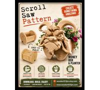 Planter & Money Box - Goat: Scroll Saw Pattern