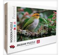 Planter Puzzle 1000 Pièces Adultes, Oiseau Puzzle Bois 75x50cm, Adultes Jeu éducatif Défi énigme avec Une Boîte d'emballage Exquise, Jeu Relaxant Détente Collection, pour Decoration Chambre, D-1076