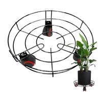 Planter Roller Base - Support pour Robuste avec roulettes, système de Rouleau de pour déplacer des Pots et des jardinières | Maison Jardin Patio Extérieur Intérieur Jardin Pot de