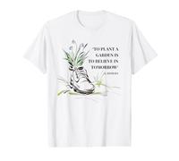 Planter Un Jardin, C'est Croire Demain T-Shirt Graphique avec Valeur