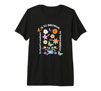 Planter Un Jardin, C'est Croire en Demain Citation Positive T-Shirt Haut de Gamme