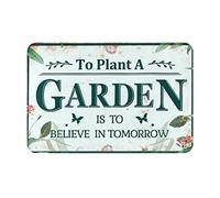 Planter Un Jardin, C'est Croire en Demain Tapis De Bain Anti-Salissures Paillasson Intérieur Durable Welcome Paillassons pour Porte Couloir Chambre 40X60Cm