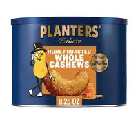 Planters Cashews Honey Roasted Whole, 8.25 oz/ 233 g…