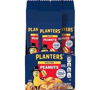 Planters Super Tube Nuts, Salted Peanuts, 2.5-Ounce, 15 Count by Planters [Foods]