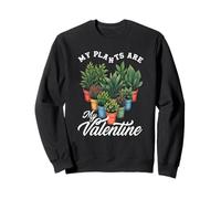 Plantes Amoureuses de Plantes Valentine Fleurs succulentes Sweatshirt