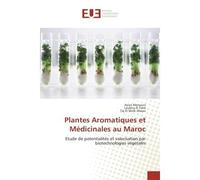 Plantes Aromatiques et Medicinales au Maroc Etude de potentialites et valorisation par biotechnologies vegetales - Aziza Menouni - Universitaires Europeennes - broché - Etude