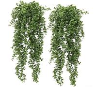Plantes artificielles à suspendre - Faux eucalyptus - Plantes suspendues pour intérieur et extérieur - Vigne décorative - Décoration d'intérieur