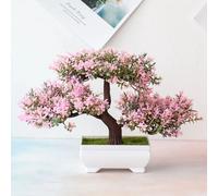 Plantes artificielles bonsaï, petit arbre, fausses fleurs, ornements en Pot pour la maison, décoration de Table, décor de jardin d'hôtel T11