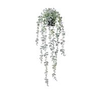 Plantes artificielles d'intérieur, Eucalyptus artificiel suspendu en pot, vert sauge, 3,5 pouces, plusieurs tailles