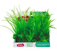 Plantes artificielles pour aquarium - ZOLUX - Plantkit - Taille M - Lot de 6