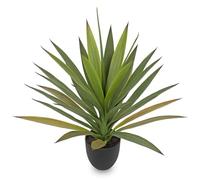 Plantes artificielles Yucca Bonsaï Grande plante artificielle en pot Arbre Yucca artificiel pour intérieur et extérieur Décoration moderne Salle de bain Salon Chambre Balcon
