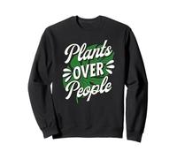 Plantes au-Dessus des Gens Monstera Deliciosa Leaf Tropical Plant Sweatshirt