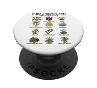 Plantes Carnivores dans Le Monde Entier PopSockets PopGrip Adhésif