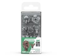 Plantes carnivores - Embouts de base en résine AK