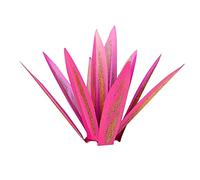 Plantes d'agave en métal 13,78 pouces décor extérieur tequila sculpture rustique metal agave yard art agave sculpture statue jardin yard décor ornement comme indiqué, statues de jardin extérieur