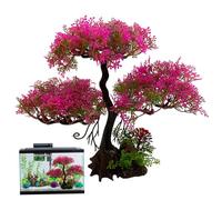 Plantes d'aquarium en Plastique, Plantes d'aquarium réalistes et écologiques, décorations ' vivantes et attrayantes pour Les paysages ' de Bureau ou de Maison